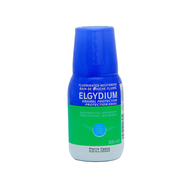 Elgydium Fluorinated Mouthwash 200Ml